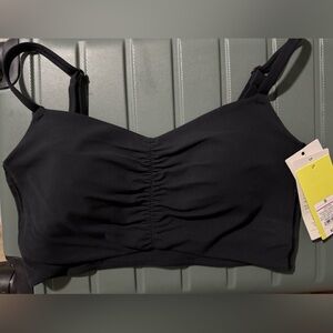 black sports bra sz small